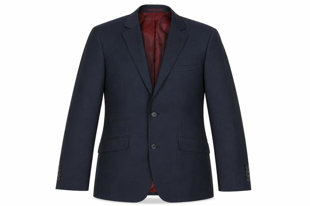Tarocash Mens Grey  Rayon Jacket Suit Jacket Size 36