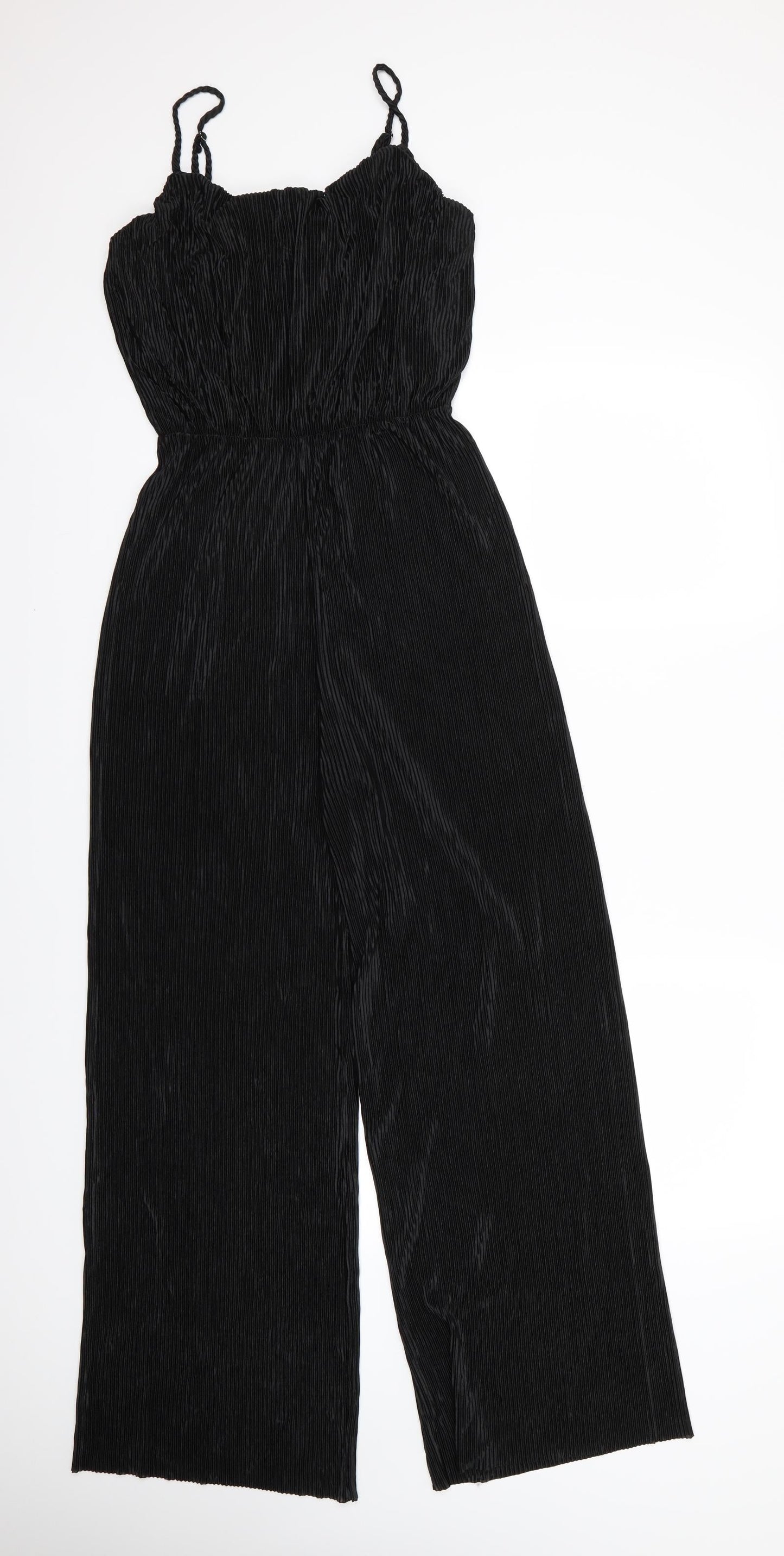 FOREVER 21 Womens Black   Jumpsuit One-Piece Size S L29 in