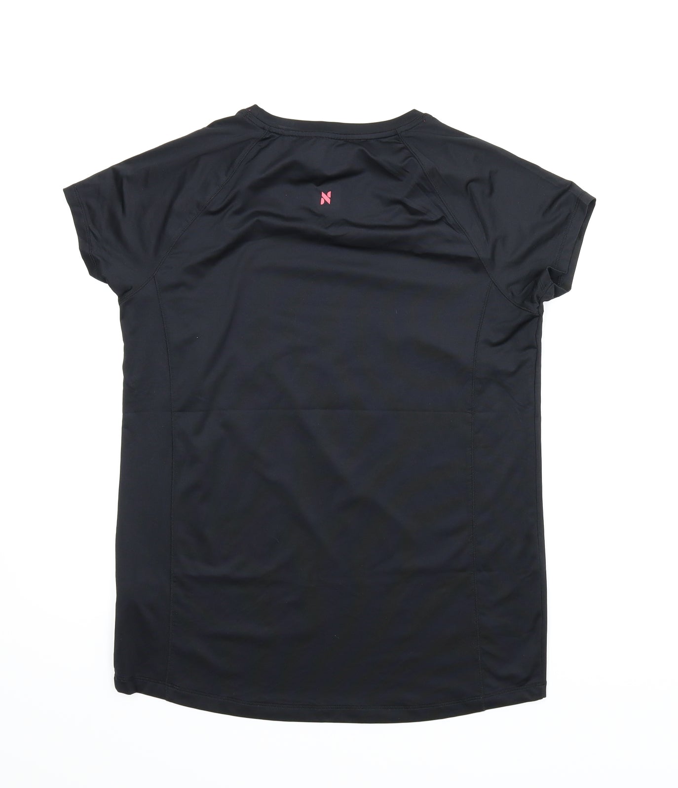 NEXT Womens Black Floral  Basic T-Shirt Size 8