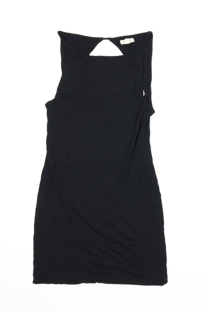 Additional front view of Silence + Noise women’s black bodycon, size M
