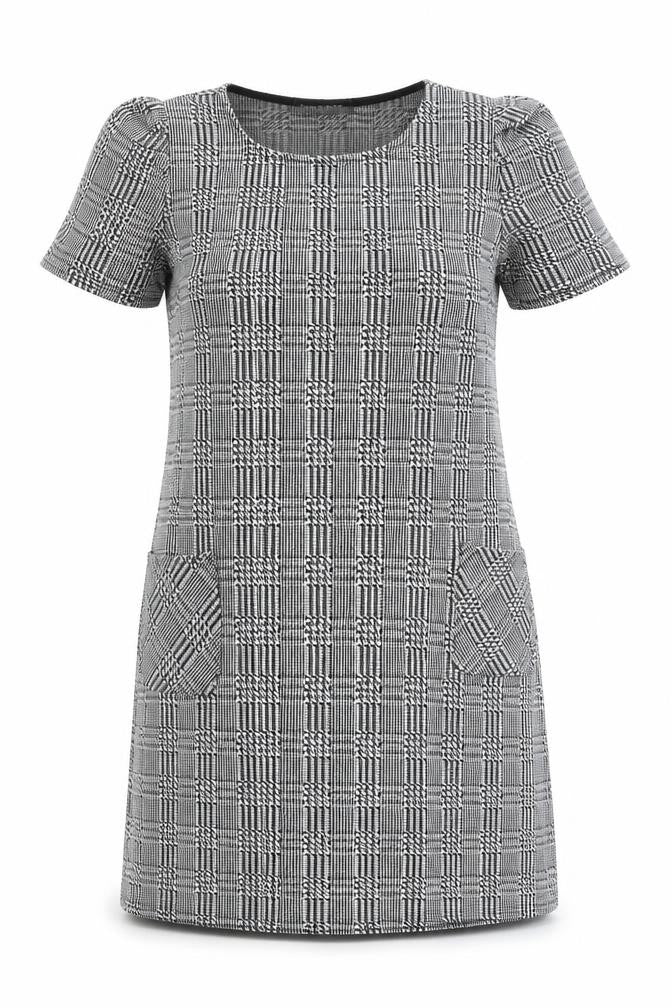Cameo Rose Womens Grey Check Shift Size 10