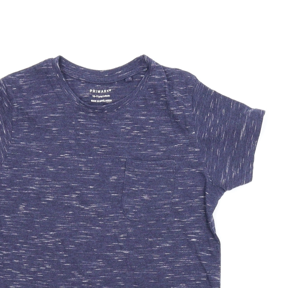 Primark Boys Blue   Basic T-Shirt Size 10 Years