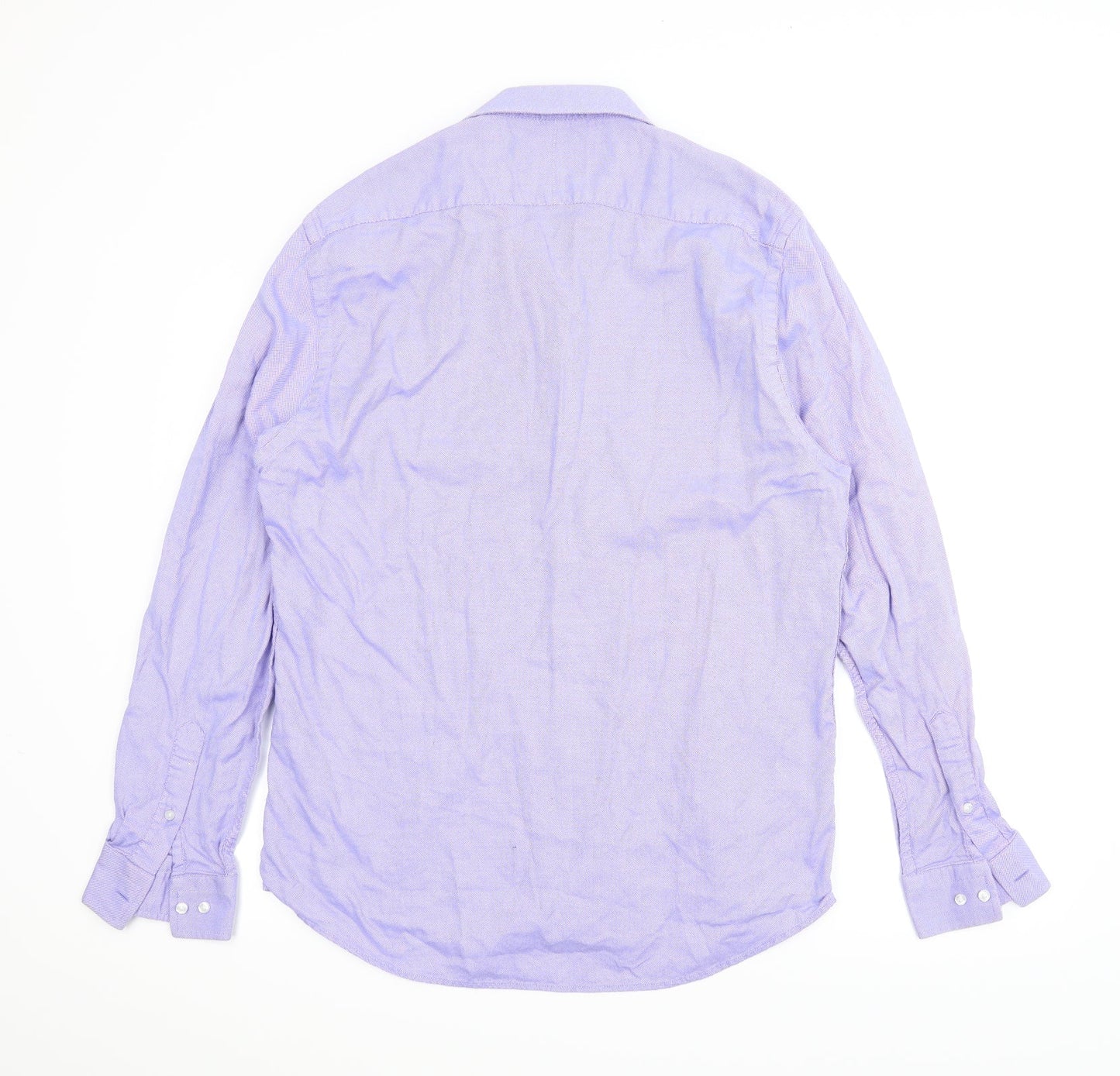 Alexandre Mens Blue    Button-Up Size 16.5