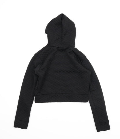 Sleek Girls Black   Pullover Hoodie Size M