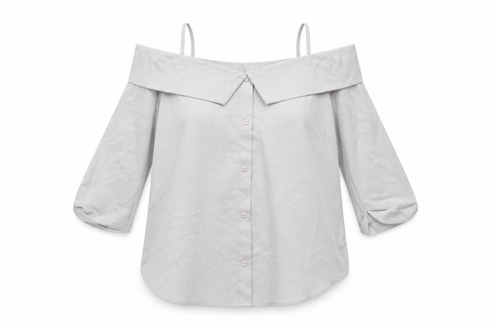 Select Womens Grey   Camisole Blouse Size 14