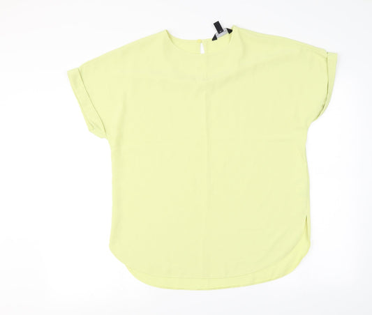 New Look  Womens Green   Basic Blouse Size 12