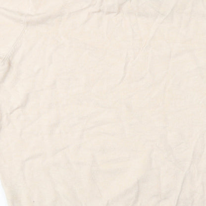 David Emmanuel   Womens Beige   Pullover Jumper Size L
