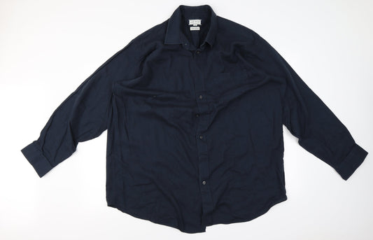 laine taylor  Mens Blue    Button-Up Size XL