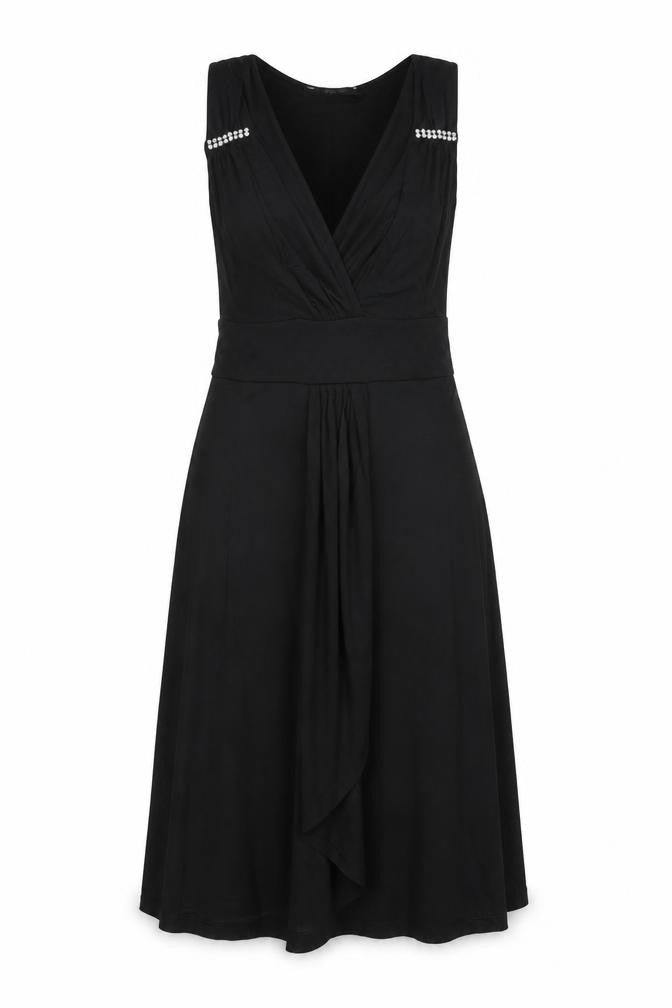 George Womens Black   A-Line  Size 10