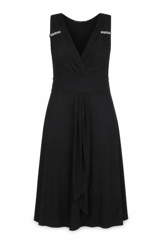 George Womens Black   A-Line  Size 10