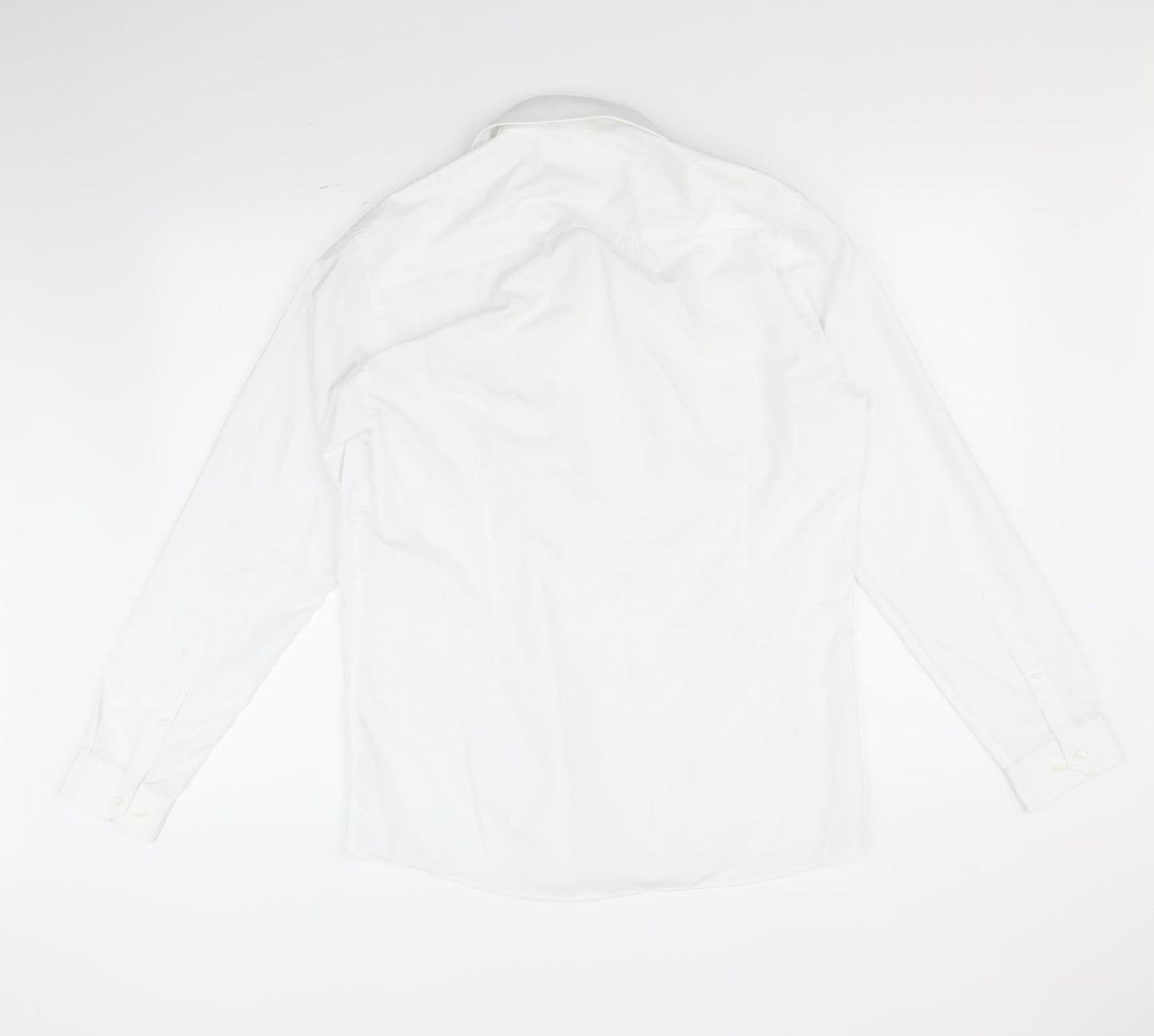 Cedar Wood State Mens White    Button-Up Size 15.5