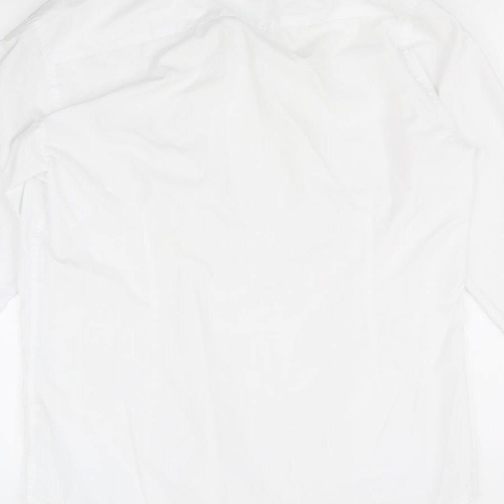 Cedar Wood State Mens White    Button-Up Size 15.5