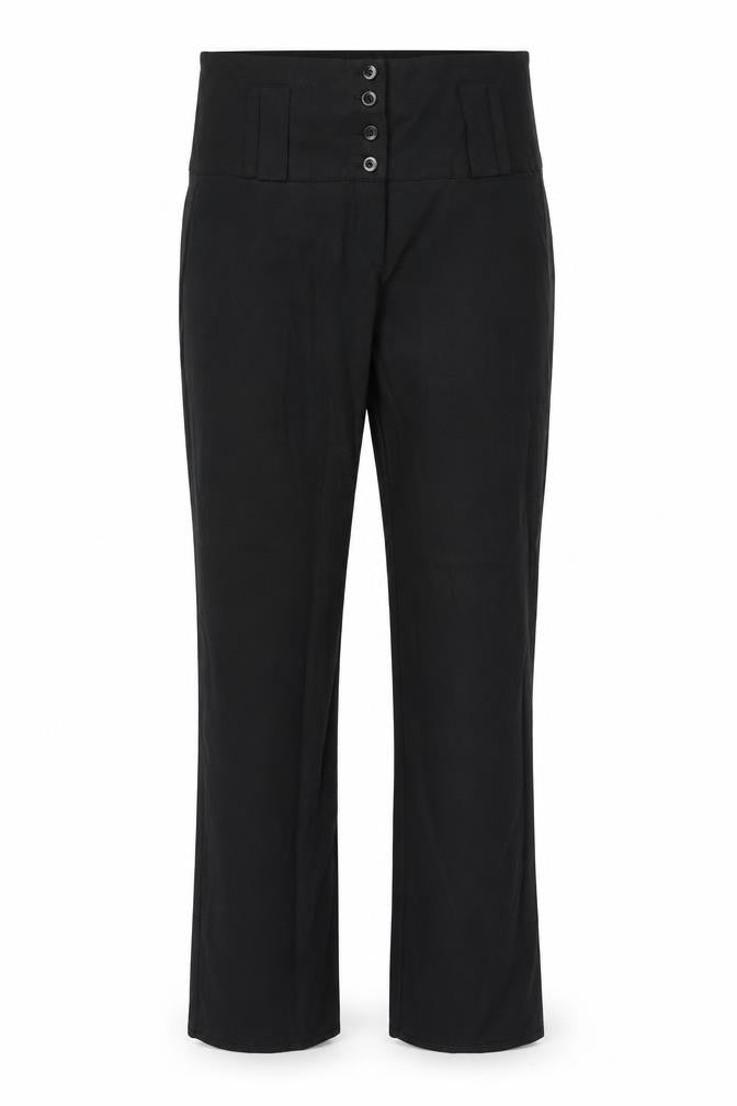 Reverse Womens Black   Trousers  Size 32 in L33 in