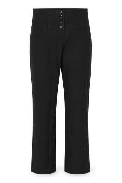 Reverse Womens Black   Trousers  Size 32 in L33 in