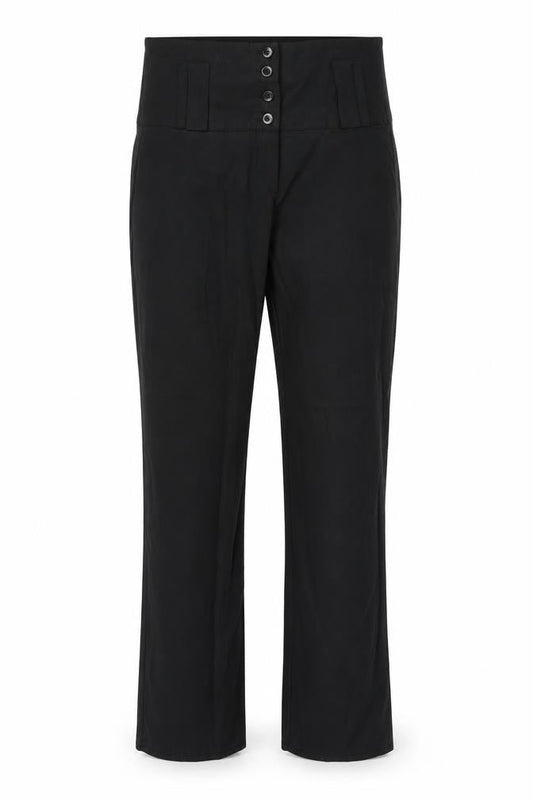 Reverse Womens Black   Trousers  Size 32 in L33 in