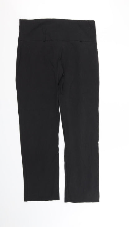 Reverse Womens Black   Trousers  Size 32 in L33 in