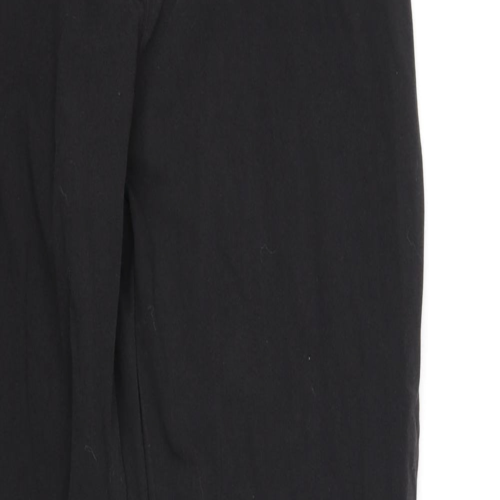 Reverse Womens Black   Trousers  Size 32 in L33 in