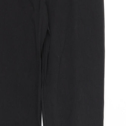 Reverse Womens Black   Trousers  Size 32 in L33 in