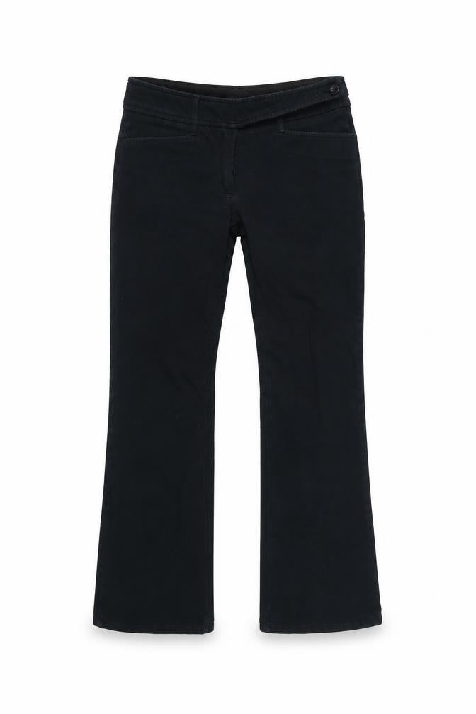 Autograph Womens Black   Trousers  Size 8 L29 in