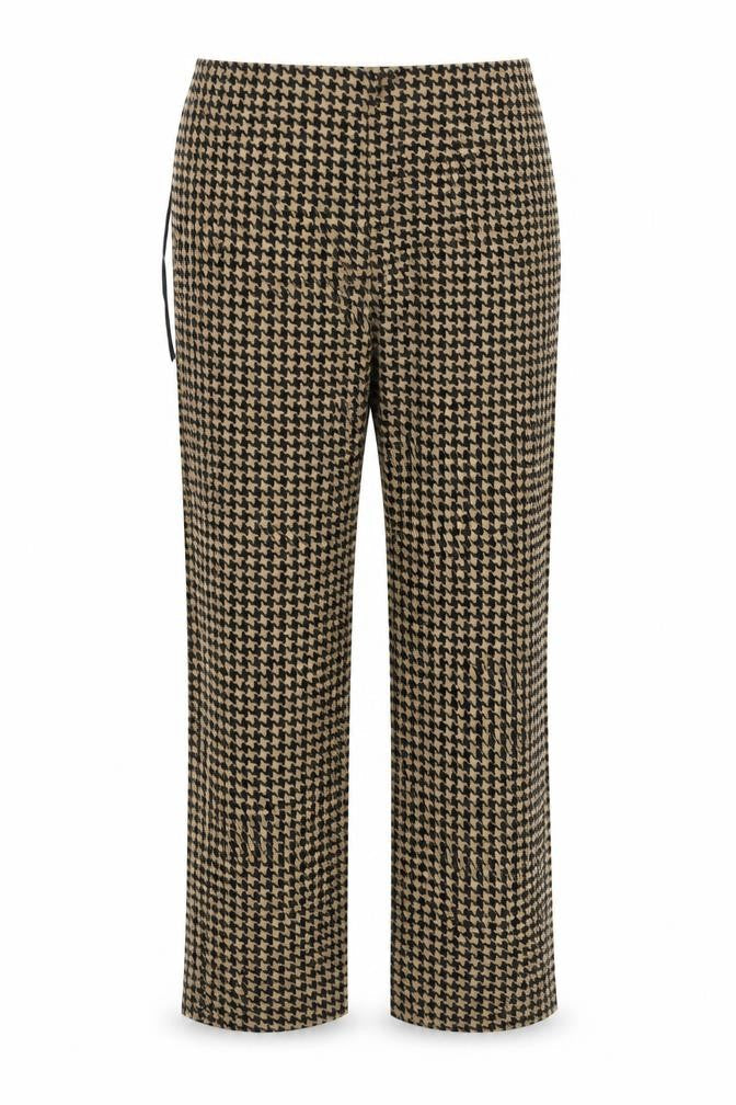 Emory Park Womens Gold Geometric  Trousers  Size M L30 in