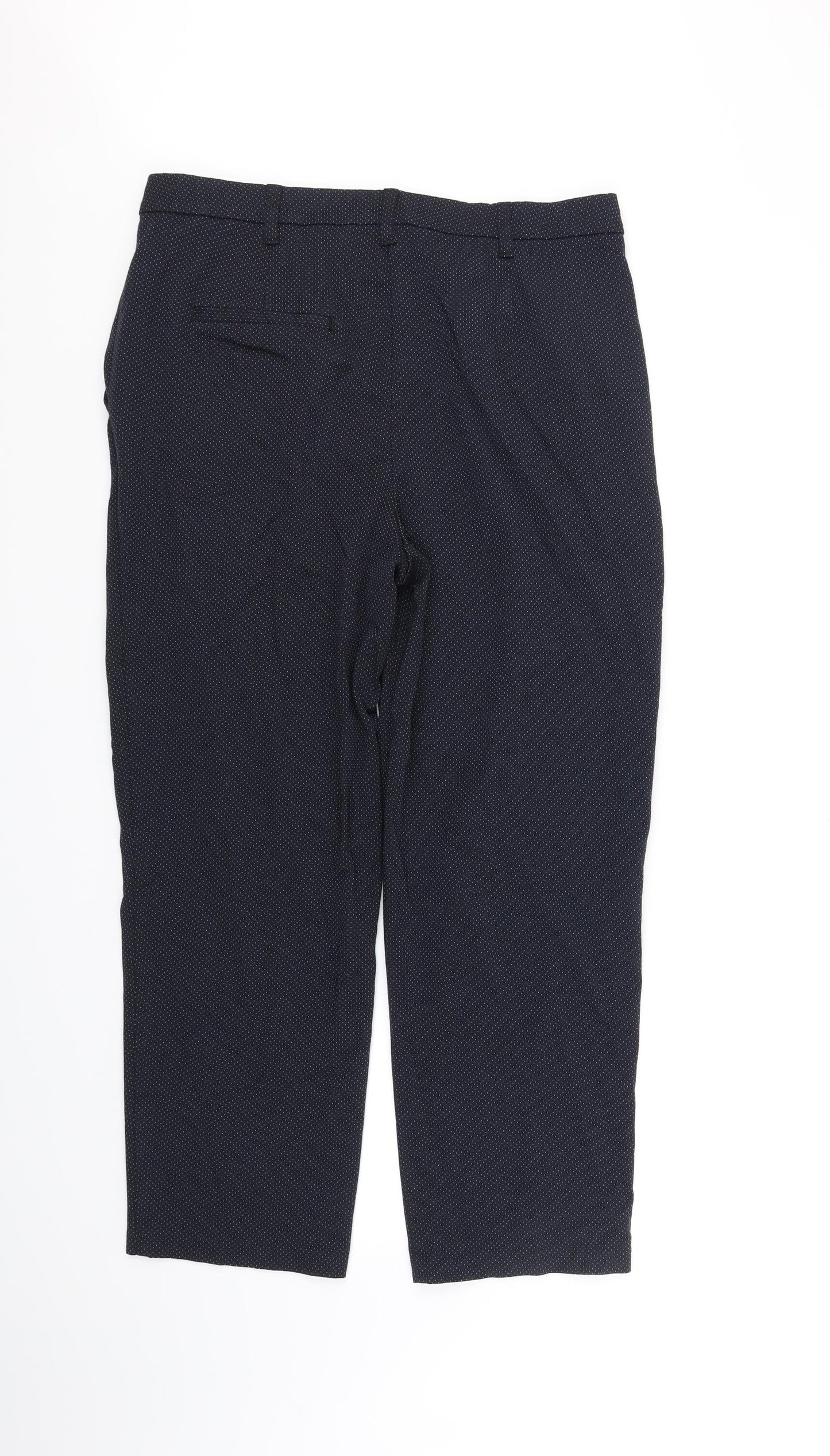 Marks and Spencer Womens Blue   Trousers  Size 14 L30 in