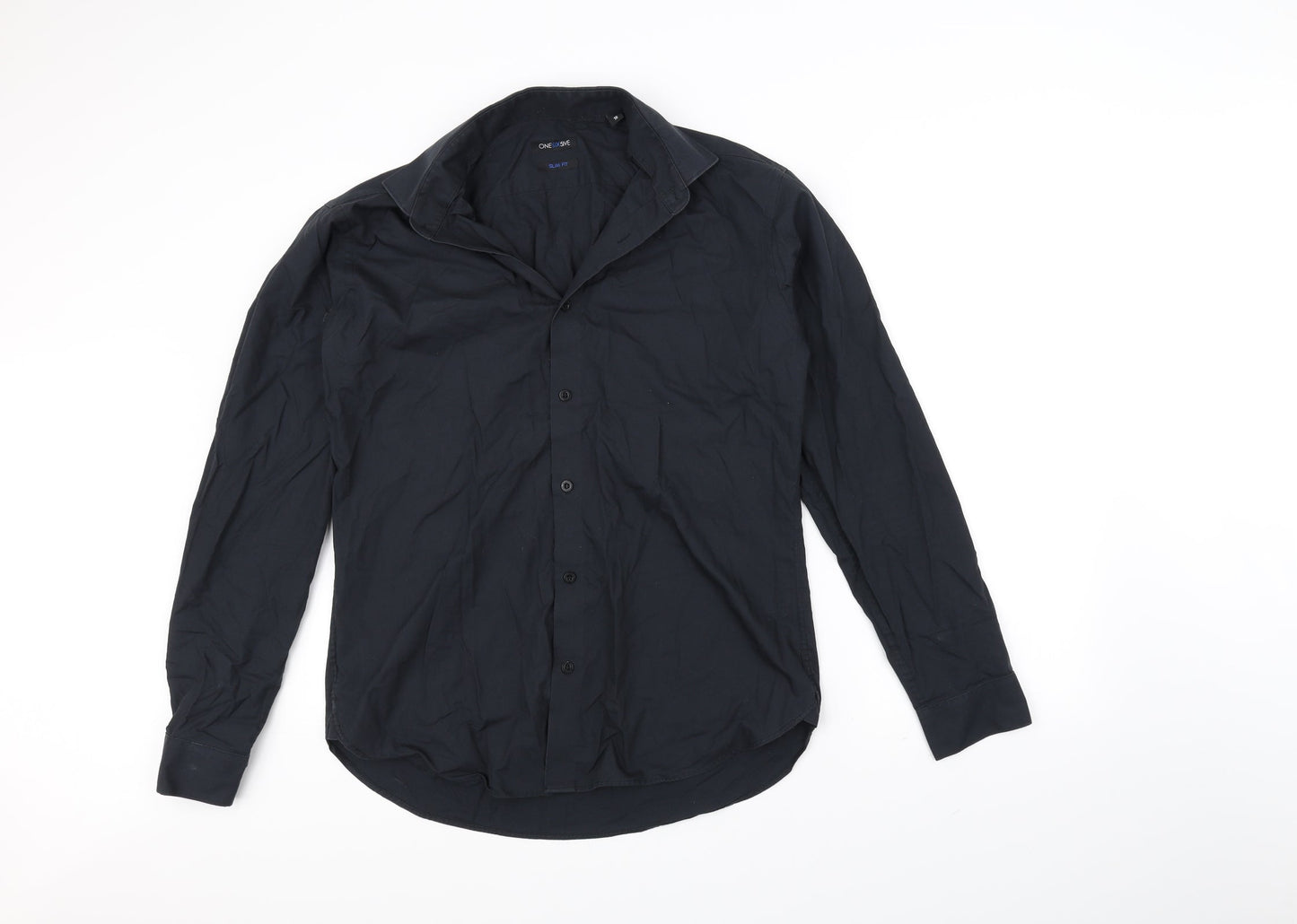 OneSix5ive Mens Black    Button-Up Size 16