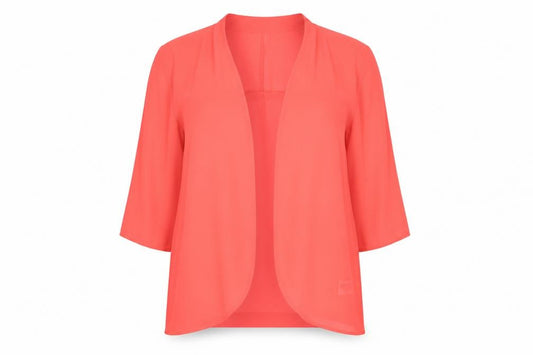 Divided by H&M Womens Orange  Chambray Basic Blouse Size 12