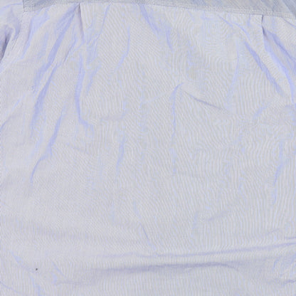 Next Mens Blue Striped   Button-Up Size M
