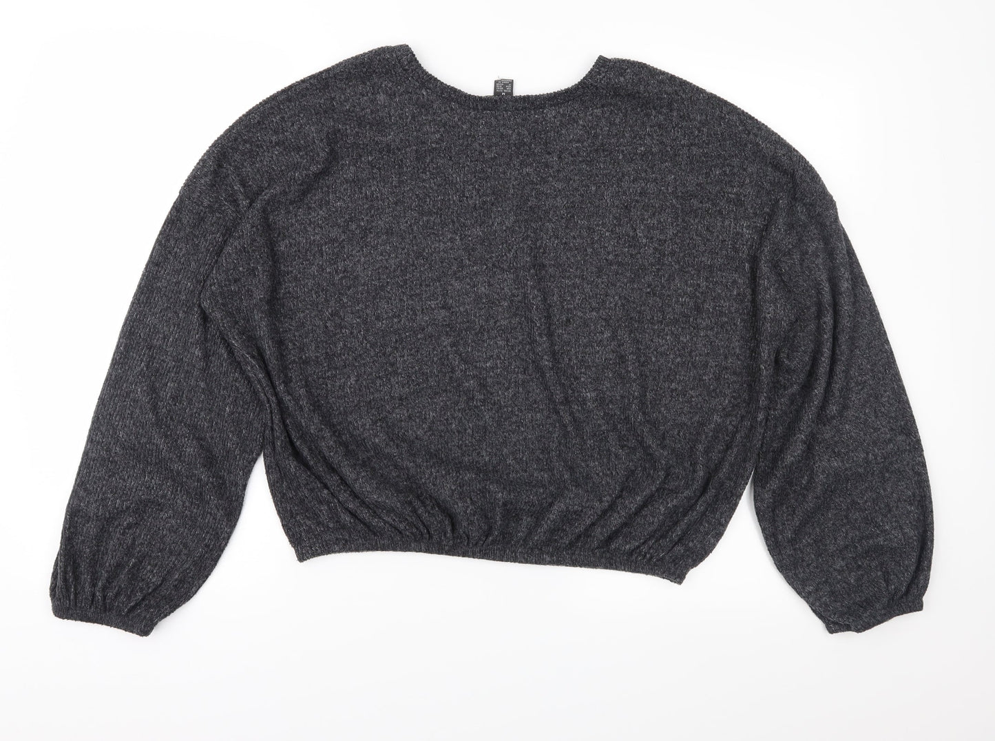 Primark Womens Grey   Pullover Jumper Size M