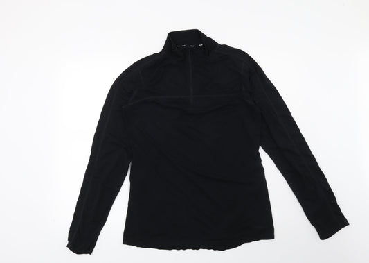 TCA Womens Black   Pullover Sweatshirt Size L