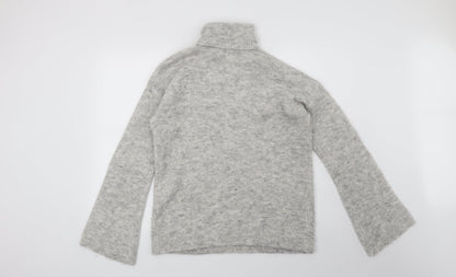 Next Womens Grey   Pullover Jumper Size 10
