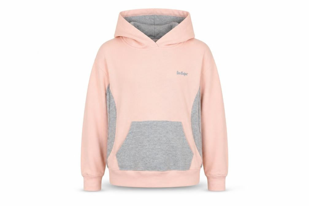 Lee Cooper Girls Pink   Pullover Hoodie Size 9-10 Years