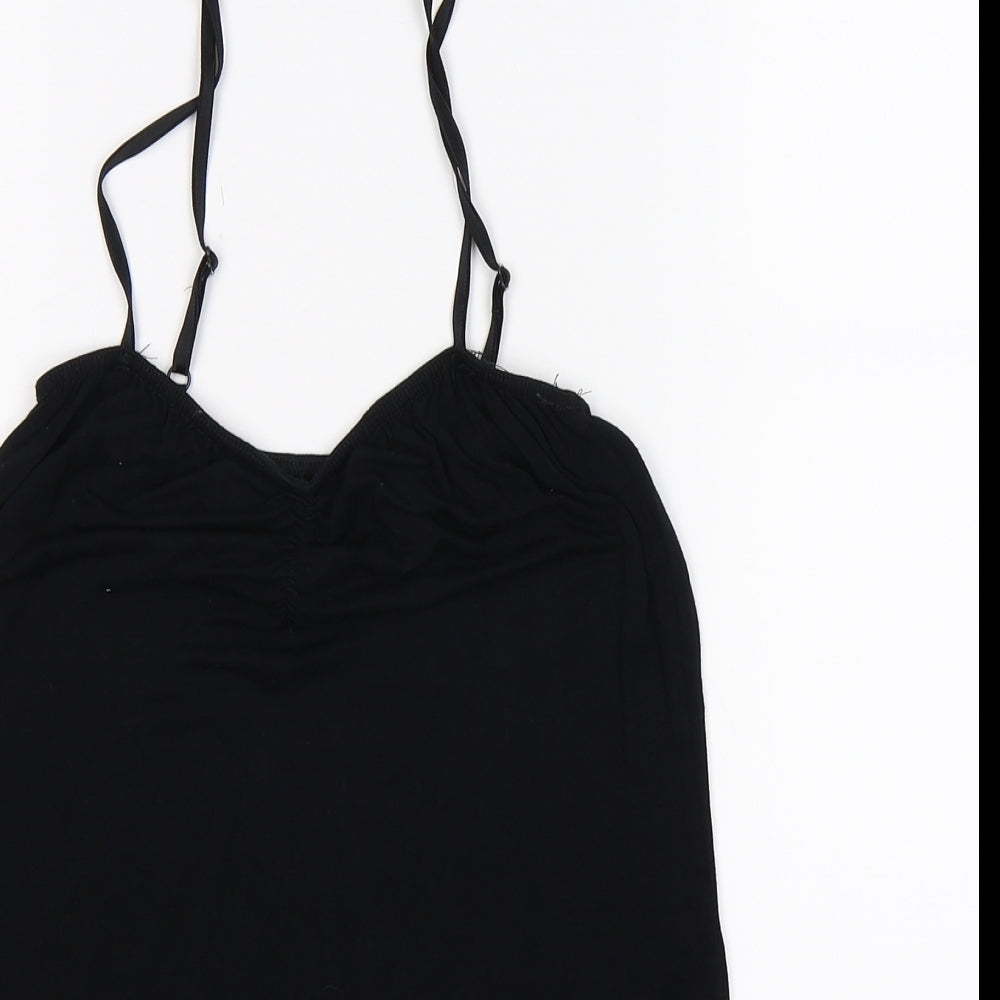 ASOS Womens Black   Basic Tank Size 10