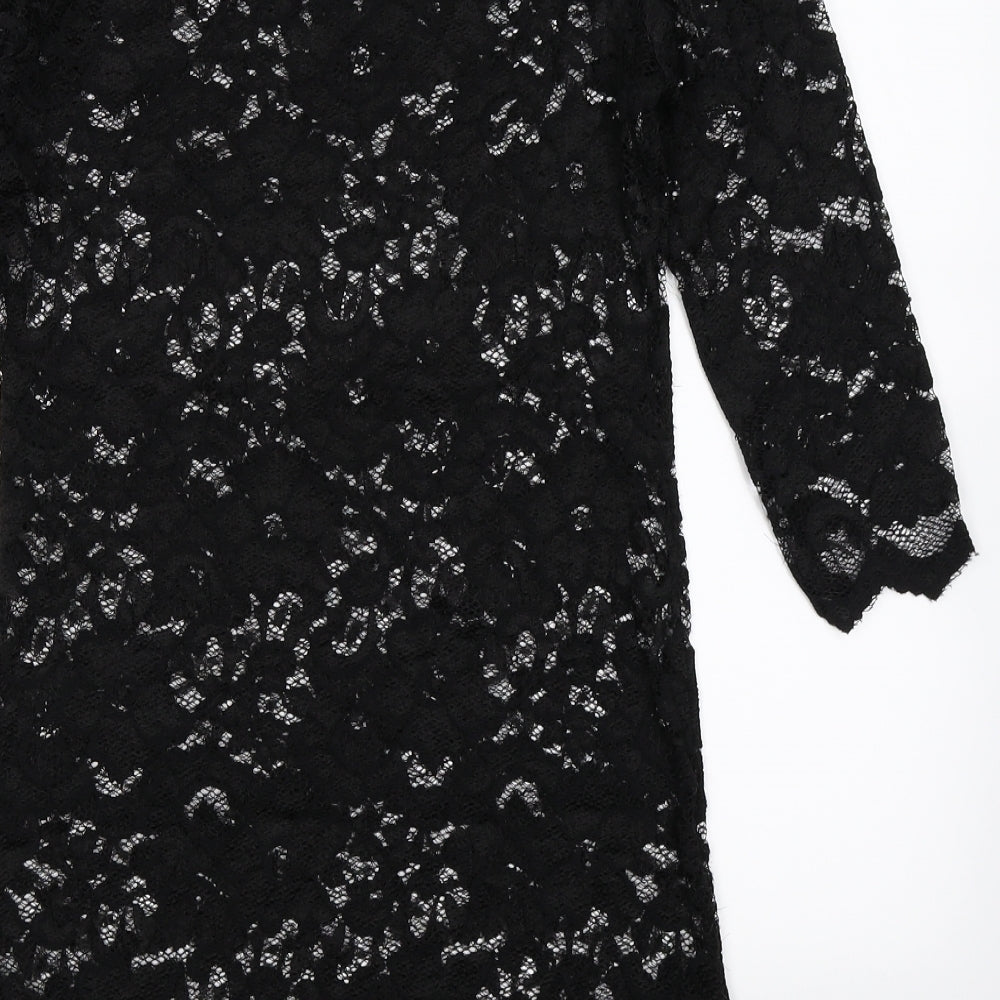 ASOS Womens Black  Lace Mini  Size 10