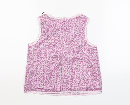 Marks & Spencer Girls Pink   Basic T-Shirt Size 4-5 Years