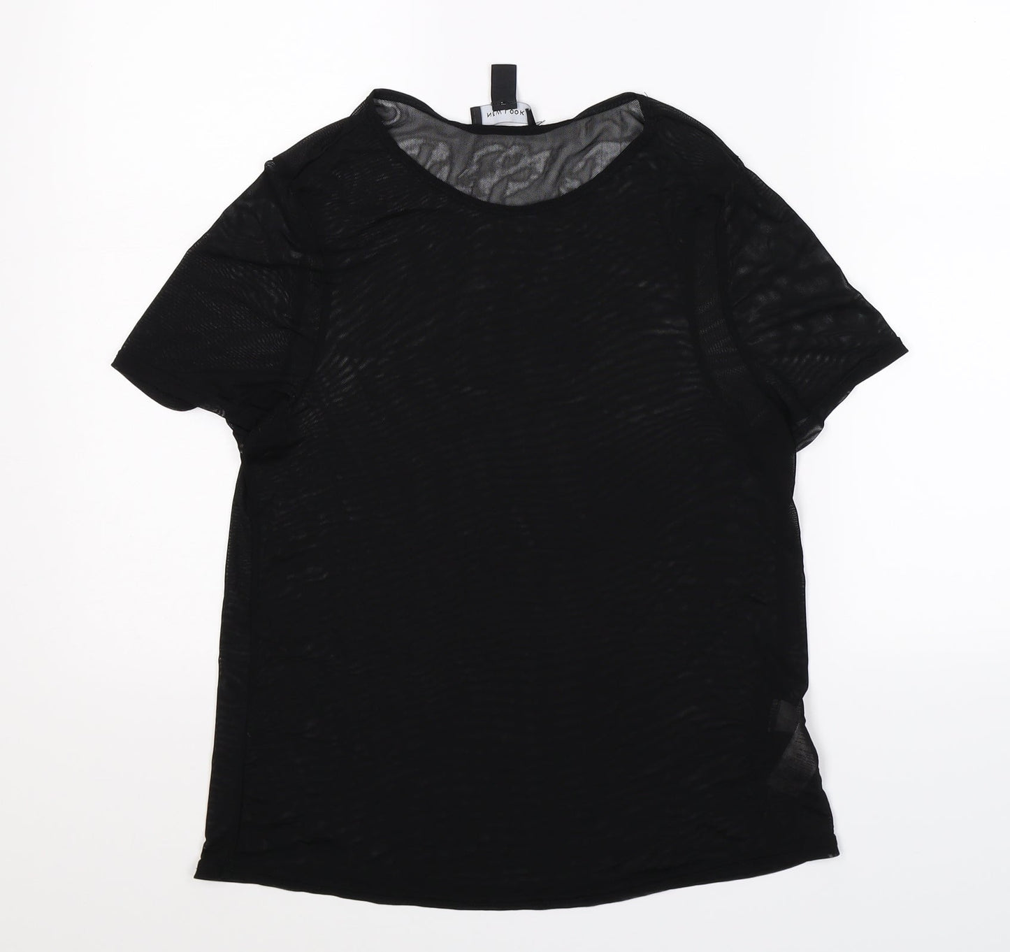 New Look Womens Black   Basic T-Shirt Size 10