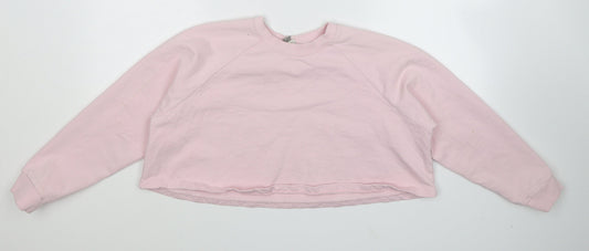 ASOS Womens Pink   Pullover Sweatshirt Size 8