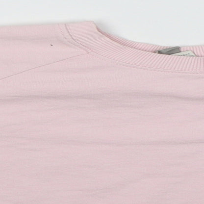 ASOS Womens Pink   Pullover Sweatshirt Size 8
