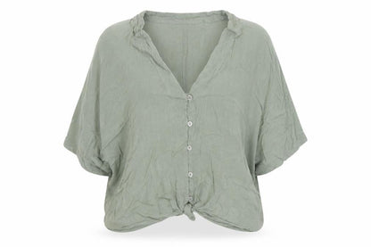 Primark Womens Grey   Basic Button-Up Size 10