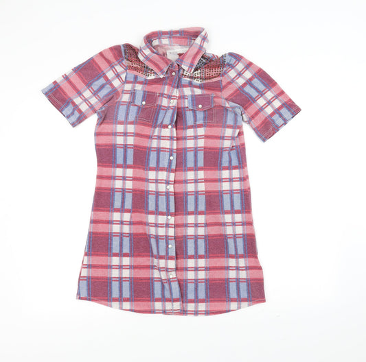 glory union Womens Red   Basic Button-Up Size 12