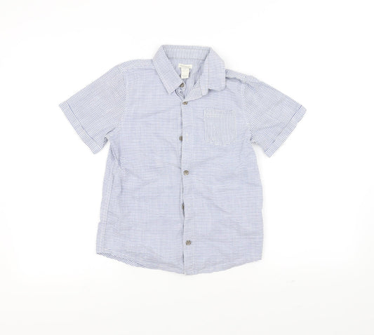 Monsoon Boys Blue   Basic Button-Up Size 9-10 Years