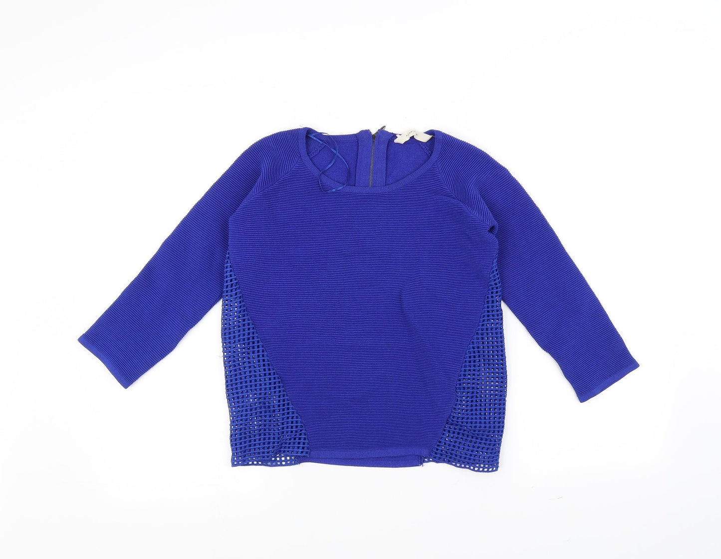 NAF NAF Womens Blue   Pullover Jumper Size S
