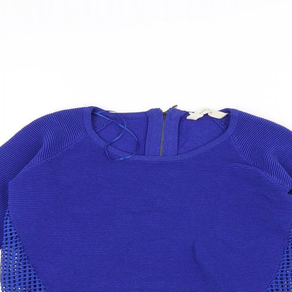NAF NAF Womens Blue   Pullover Jumper Size S