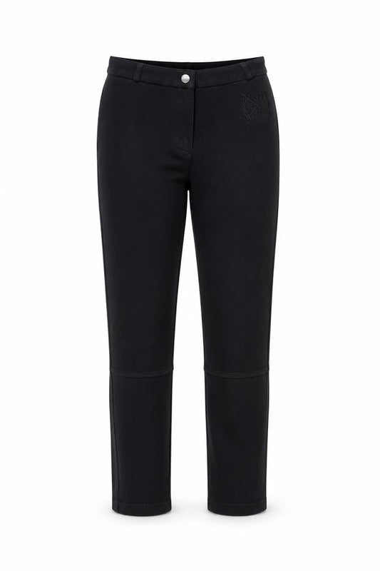 Olympus Womens Black   Sweatpants Trousers Size 8 L25 in