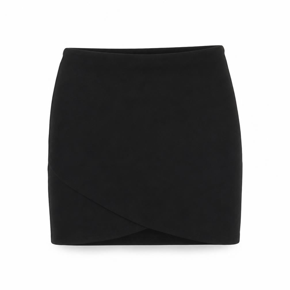 Topshop Womens Black   A-Line Skirt Size 6