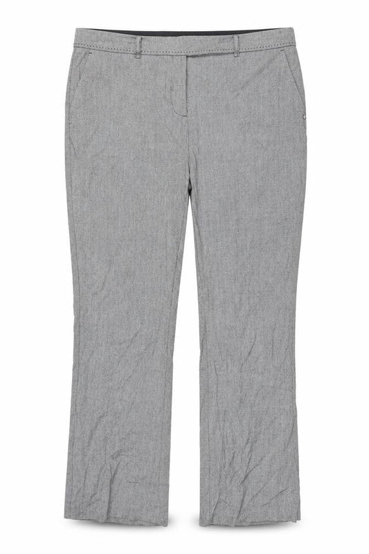 Per Una Womens Grey   Trousers  Size 18 L29 in