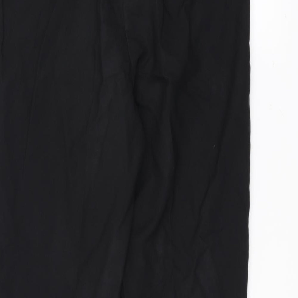 George Womens Black   Trousers  Size 12 L27 in