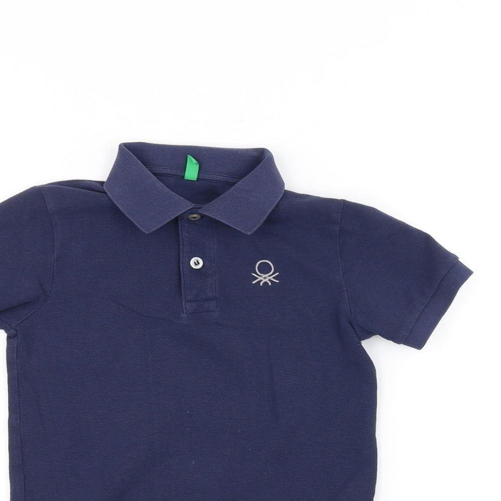 Preworn Boys Blue   Basic Polo Size S