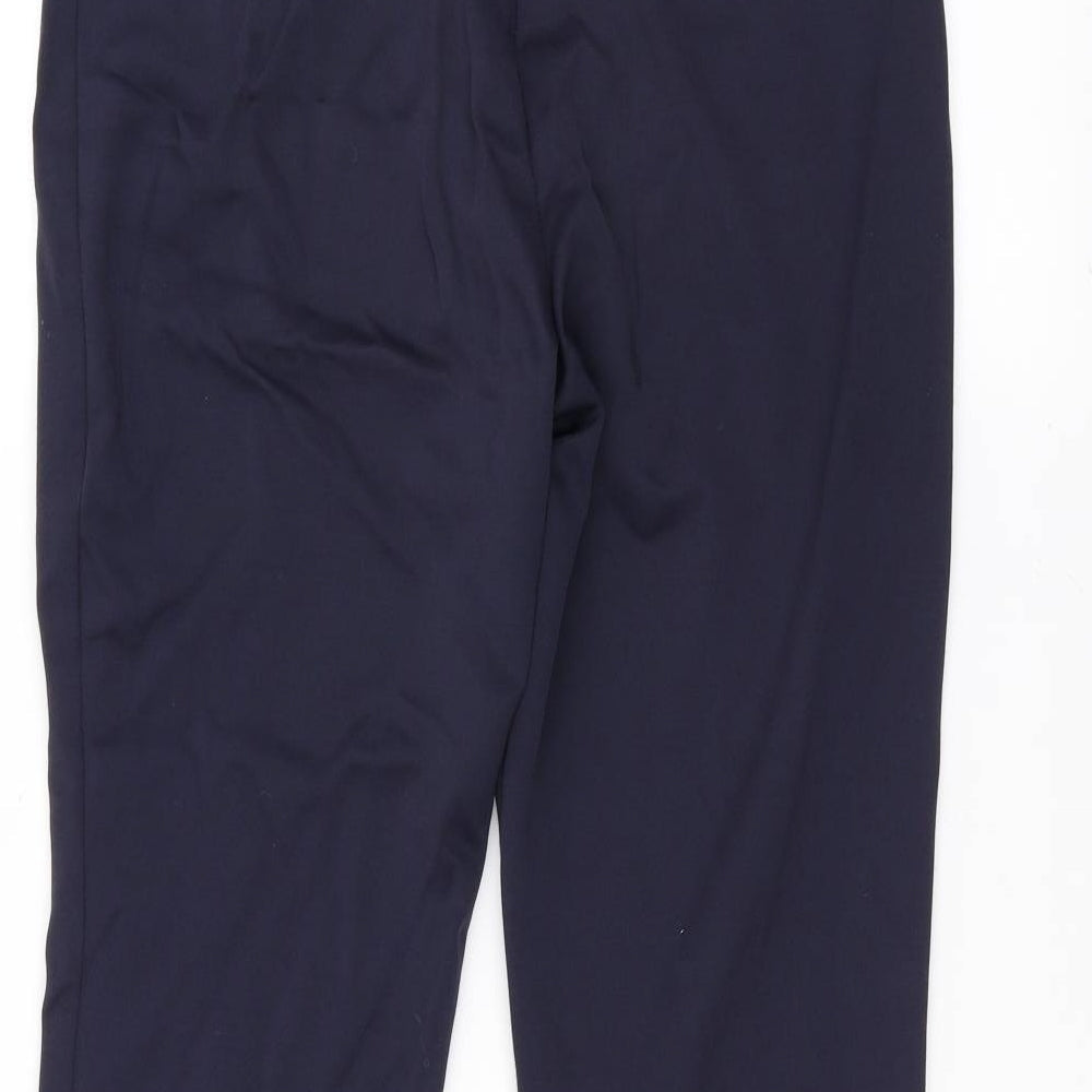 Wardrobe Essentials Womens Blue   Trousers  Size 14 L28 in