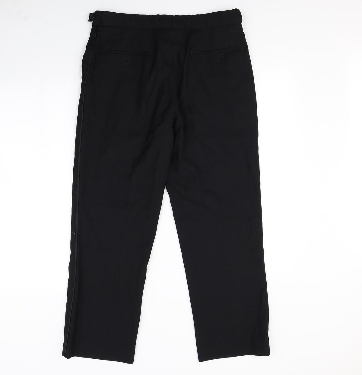 Preworn Womens Black   Dress Pants Trousers Size 32 in L30 in